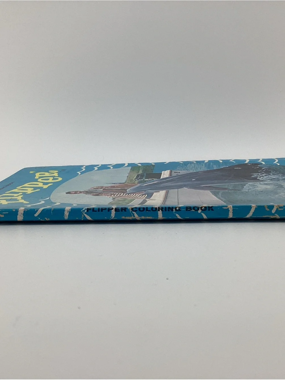 Wham-o Flipper Blue Vintage Coloring Book